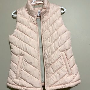 Gap pink puffer vest